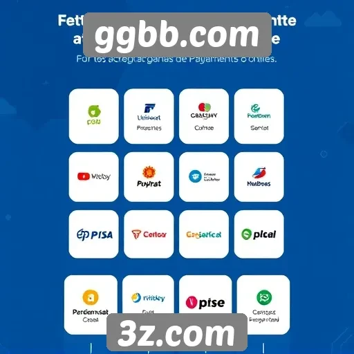 Plataformas de pagamento disponíveis em ggbb.com